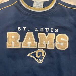 vintage st. louis rams crewneck